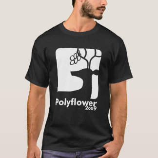 シカビール白Polyflower 2009年 Tシャツ