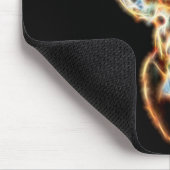 シカヘッド純粋なエネルギー精神 マウスパッド (コーナー)