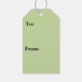 シカモアツリーグリーン自然 ギフトタグ (裏面)