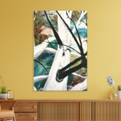 シカモアツリー キャンバスプリント (インサイチュ (リビング))