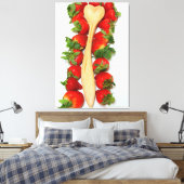 シカモアハートスプーンで包んだキャンバス キャンバスプリント (インサイチュ (寝室))