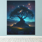 シカモレ間隙 キャンバスプリント (インサイチュ (ウッドフロア))