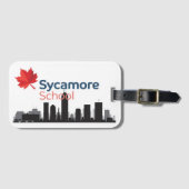 シカモールスクール鍵ラルゴフィールドトリップバッグラベル ラゲッジタグ (正面横)