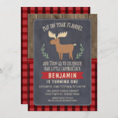 シカランバージャック1日または2日目の誕生日招待状 招待状 (正面/裏面)