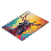 シカ動物発見アドベンチャー自然惑星 ノートブック (左側)