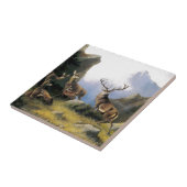 シカ山の自然の野生にanomalsの絵を描くこと タイル (側面)