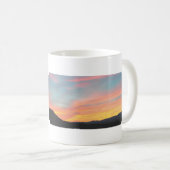 シカ渓谷の日没 コーヒーマグカップ (正面右)