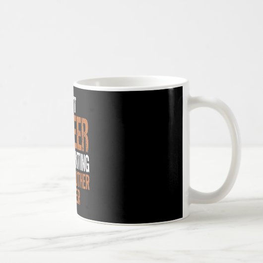 シカ狩りの兄貴は常に面白いハンター コーヒーマグカップ (右)