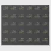 シカ狩りアメリカンフラグフォレストガンアントラー ラッピングペーパー (フラット)