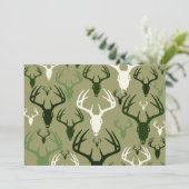 シカ狩りスカルパターン 招待状 (スタンド正面)