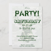 シカ狩り迷彩柄バック 招待状 (裏面)