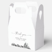 シカ結婚ゴパーソナライズされたのお願い フェイバーボックス (オープン)