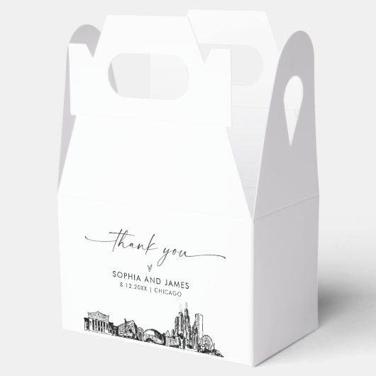 シカ結婚ゴパーソナライズされたのお願い フェイバーボックス (オープン)