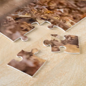 シカ・イン・ウッズ ジグソーパズル (側面)