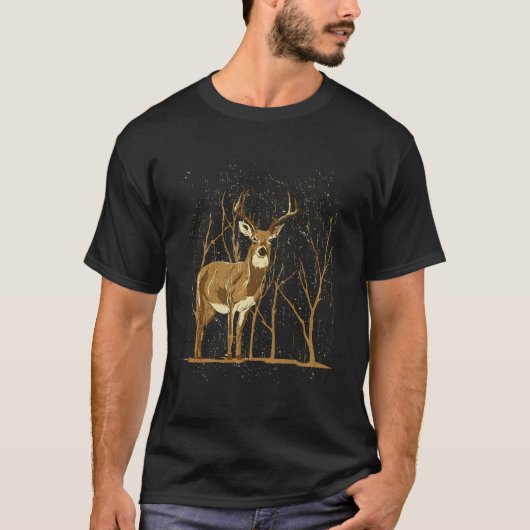 シカ シカ Tシャツ (正面)