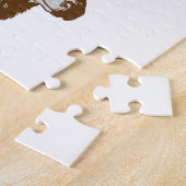 シカ ジグソーパズル (側面)