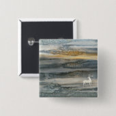 シカ 缶バッジ (正面&裏面)