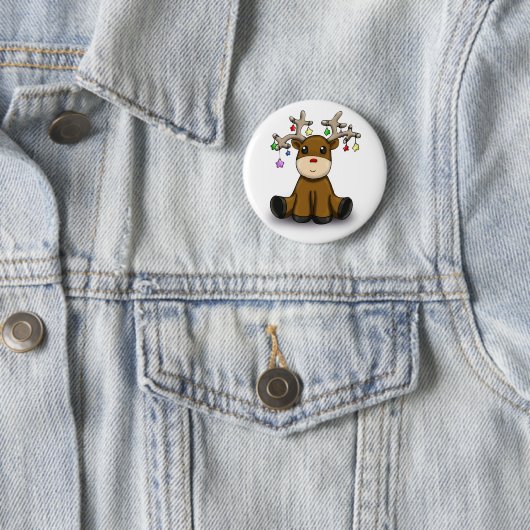 シカ 缶バッジ (インサイチュ)