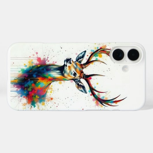 シカ Case-Mate iPhoneケース (裏面 (横))