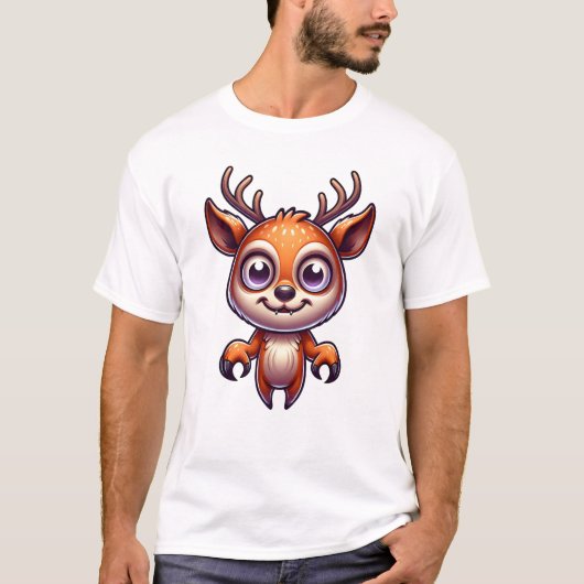 シカ Tシャツ (正面)