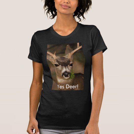 シカ Tシャツ (正面)
