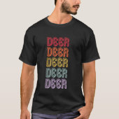 シカ Tシャツ (正面)