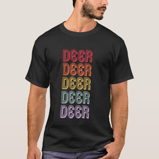 シカ Tシャツ (正面)
