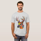 シカ Tシャツ (正面フル)