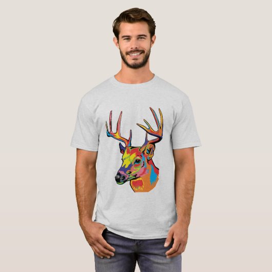 シカ Tシャツ (正面フル)