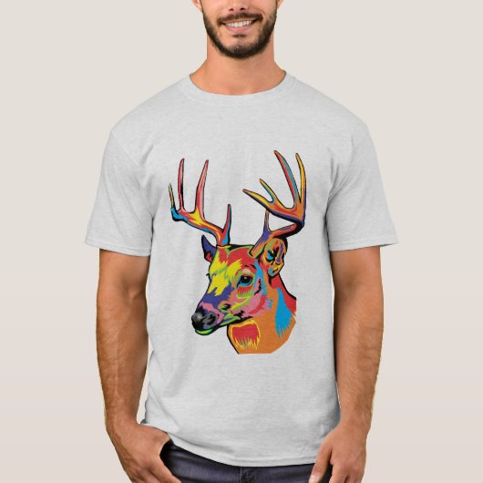 シカ Tシャツ (正面)