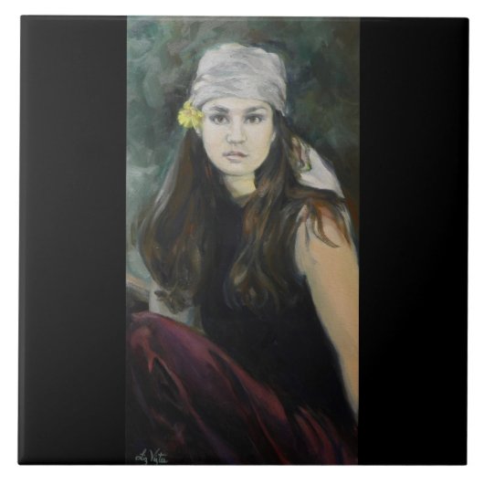 シガニーファインアートタイル タイル (正面)