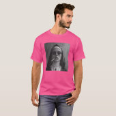シガレットを吸うホットな修道女 反抗的な修道女 Tシャツ (正面フル)
