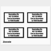 シガレットラベルSpoof - Reminding Me NtS Sticker 長方形シール (シート)