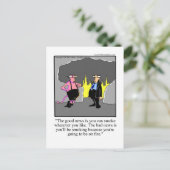 シガーおもしろい・アフィシオナードへのシガーギフト! ポストカード (スタンド正面)