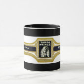 シガーのラベルのタンパの王子 マグカップ (中央)