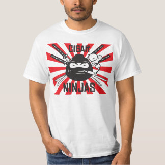 シガーの忍者のワイシャツ Tシャツ