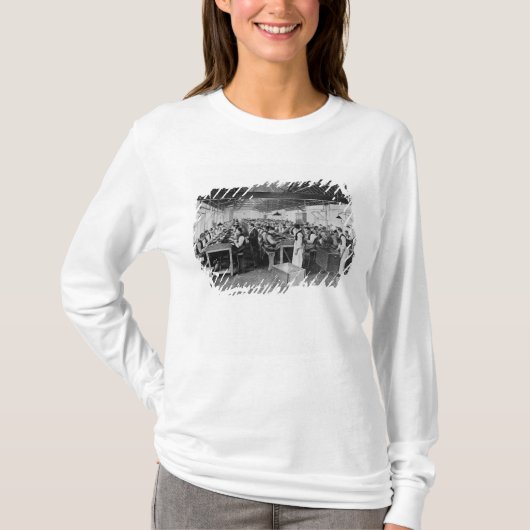 シガーの製造業部 Tシャツ (正面)