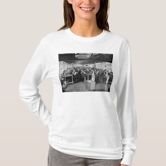 シガーの製造業部 Tシャツ (正面)