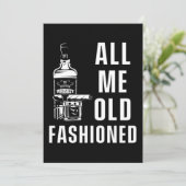 シガーウイスキーのバーボンスモークヒュミドルたばこ贈り物 招待状 (スタンド正面)