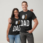 シガースモーカー喫煙ナンバー1パパ Tシャツ (ユニセックス)