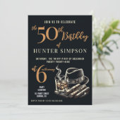 シガーズアンドバーボンバースデーパーティー 招待状 (スタンド正面)