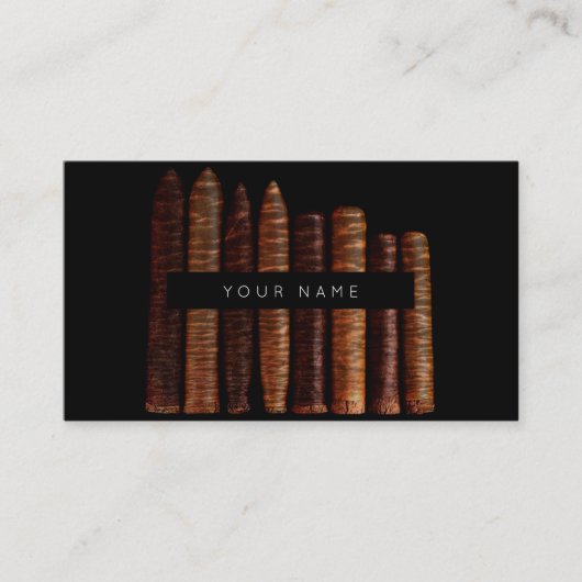 シガーズハバナキューバブラックVIP 名刺 (正面)