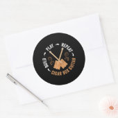 シガーボックスのギタービルド遊リピートCbg ラウンドシール (封筒)