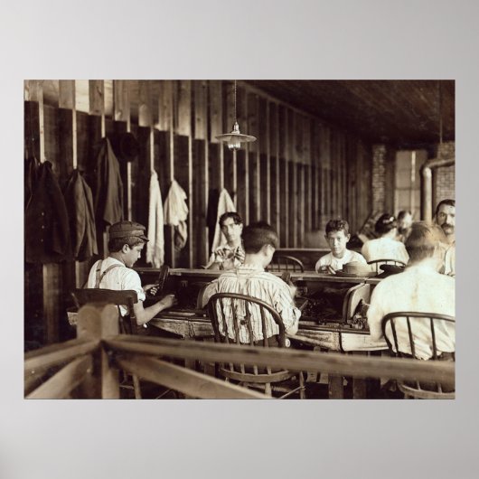 シガーボーイズ， 1909 ポスター (正面)