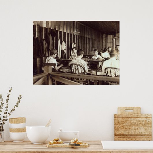 シガーボーイズ, 1909 ポスター (キッチン)