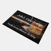 シガーラウンジ形式 ドアマット (アングル)