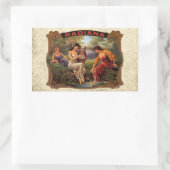 シガーラディアナヴィンテージタバコ 長方形シール (バッグ)