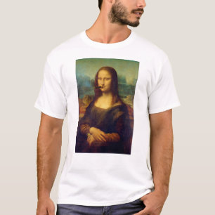 シガーラバースモーカーモナリザ喫煙おもしろいアート Tシャツ