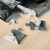 シガー終りの販売人、c 1865年(b/wの写真) ジグソーパズル (側面)