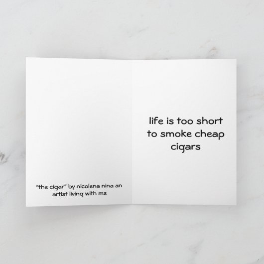 シガー カード (内部)